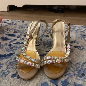 Old pageant heals well loved soles are lifting but can be fixed with glue